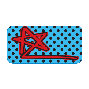 graffiti style sticker EL